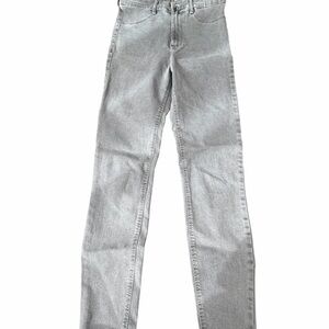 Zara Women's Straight Leg Gray Jeans